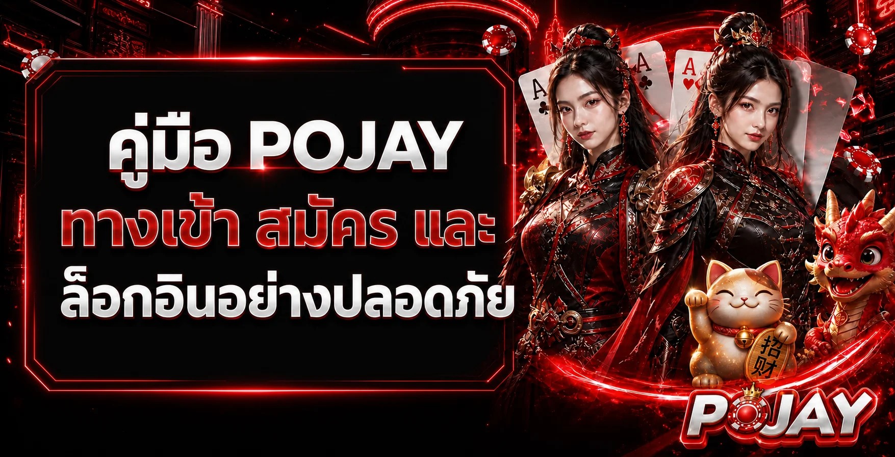 POJAY | คู่มือ ทางเข้า สมัคร และล็อกอินปลอดภัย